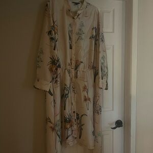 Floral Long Sleeve Dress